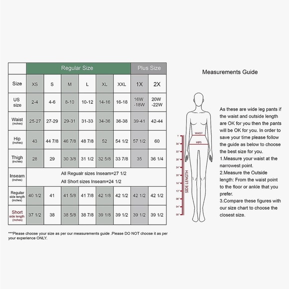 Women High Waist Casual Wide Leg Palazzo Pants - Picture 9 of 15